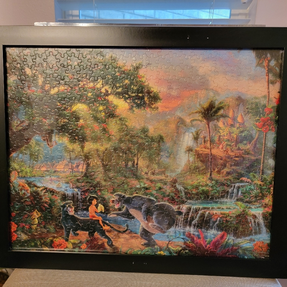 Thomas Kinkade Vibrant Jungle Puzzle Art